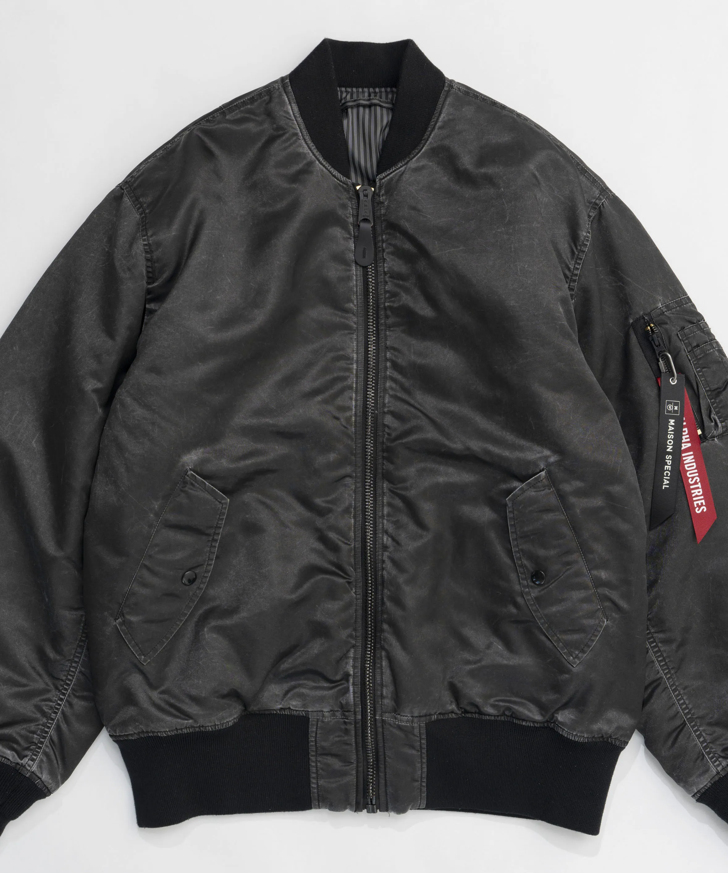 【24WINTER PRE-ORDER】【ALPHA×MAISON SPECIAL】MA-1 SCRATCH CORE SPEC