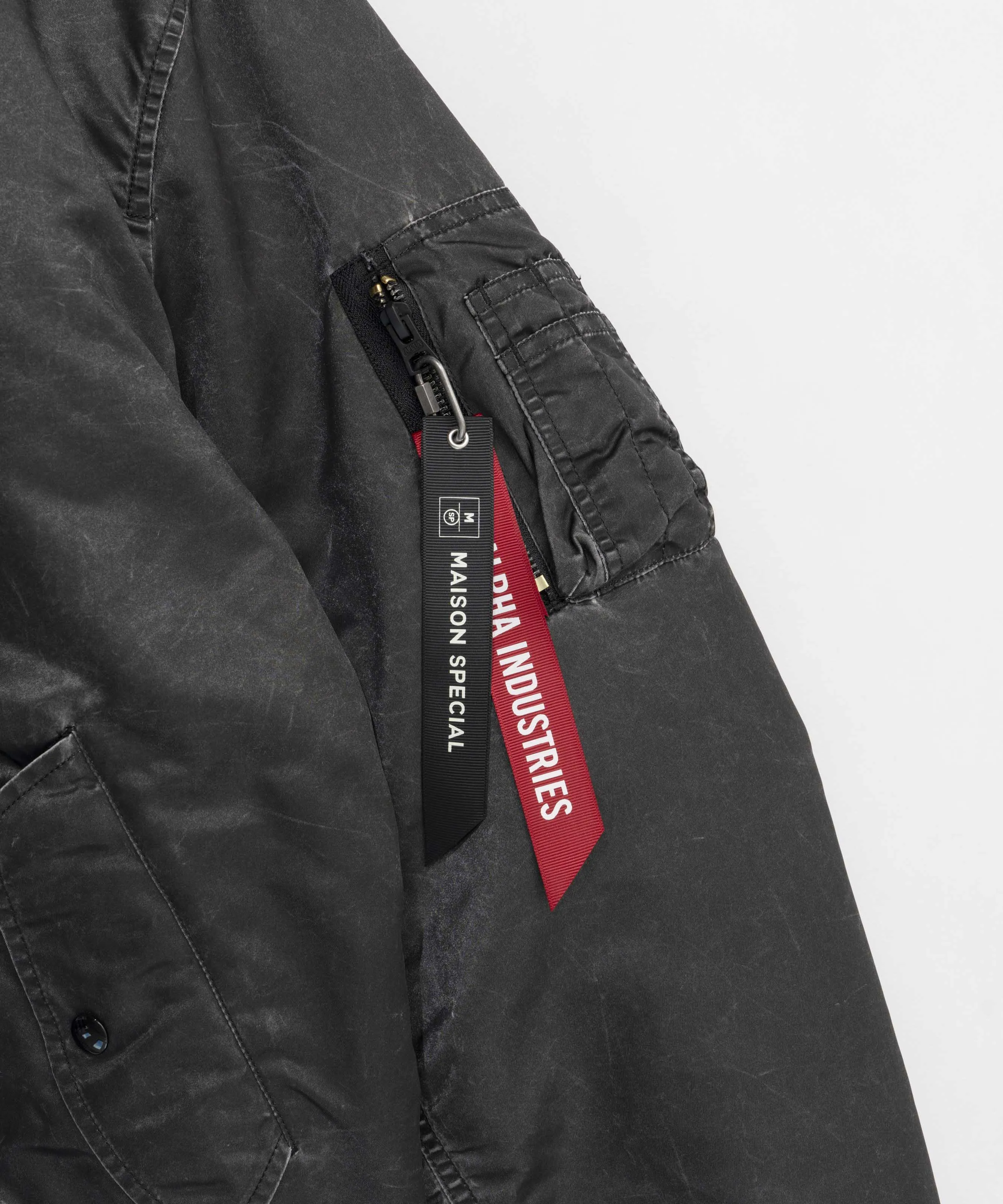 【24WINTER PRE-ORDER】【ALPHA×MAISON SPECIAL】MA-1 SCRATCH CORE SPEC