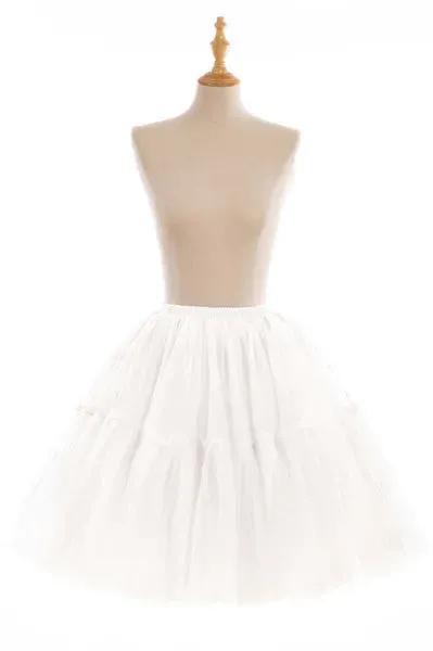 5-Layer 60 cm Pleated Tutu Tulle Skirt (Many Colors)