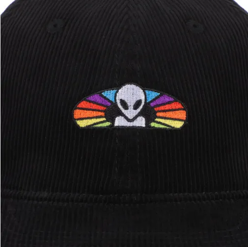 Alien Workshop Spectrum Strapback Hat - Black Corduroy