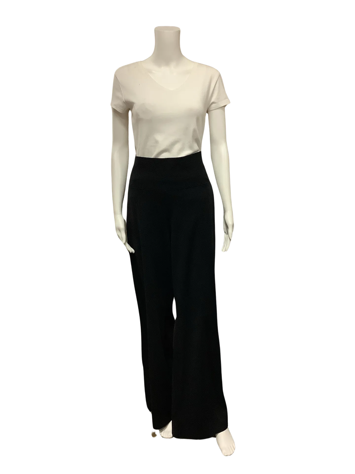 Athleta Women's Pants Black Wide Leg Size: 1X