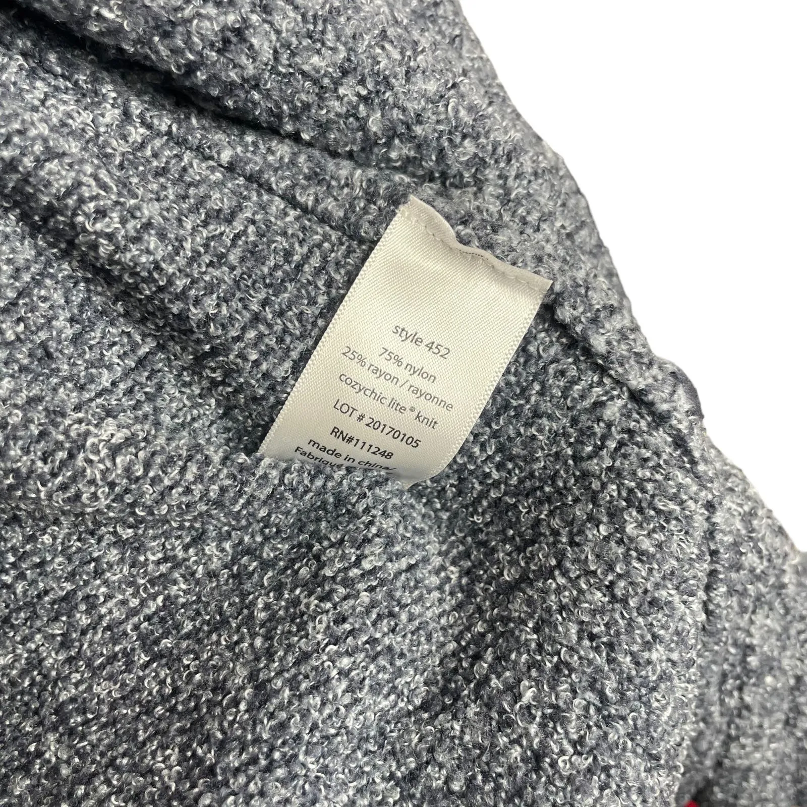 Barefoot Dreams Cardigan Blue-Grey SZ XS