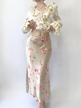 Bubbly Champagne Rose Skirt (6)