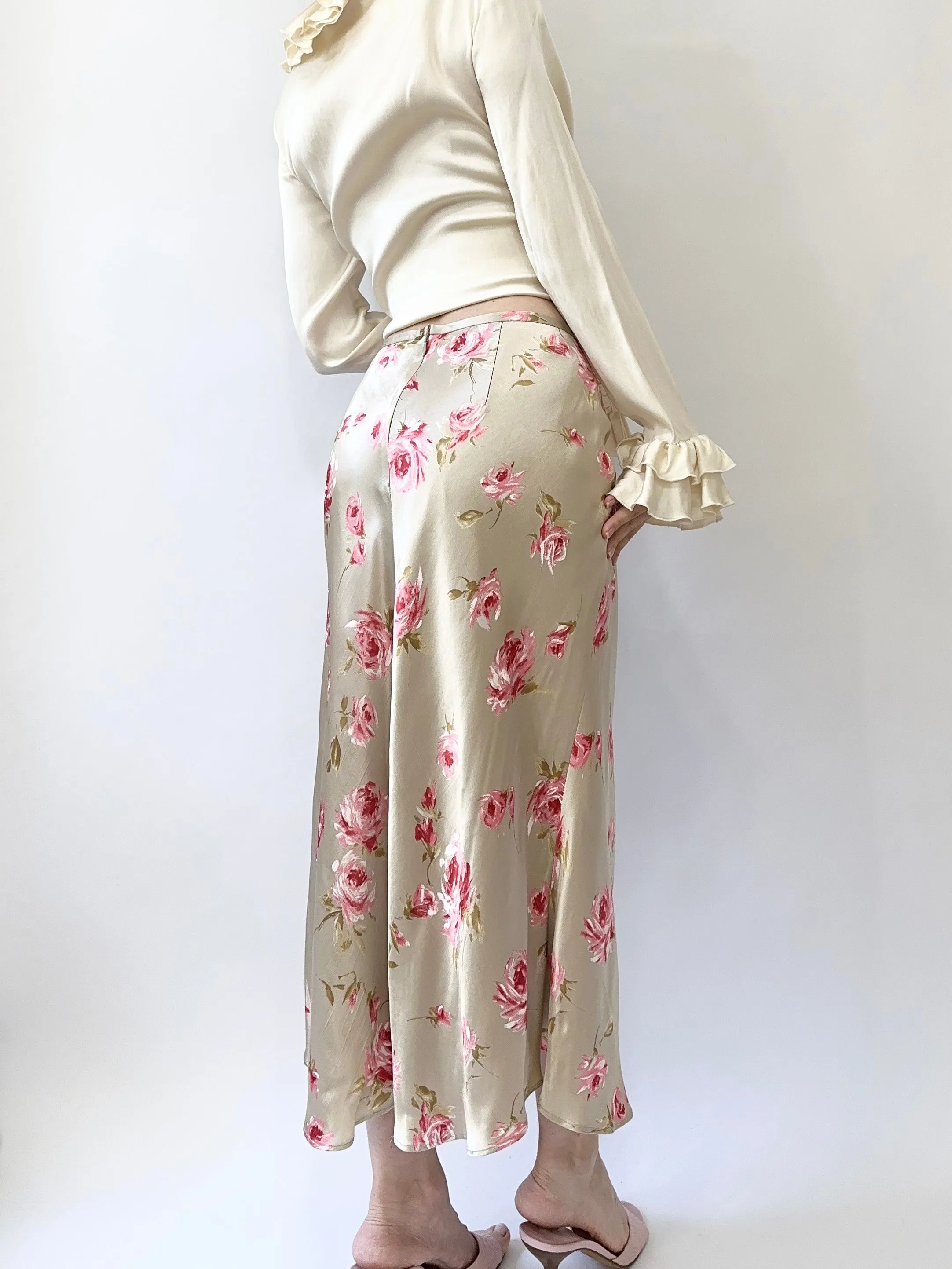 Bubbly Champagne Rose Skirt (6)