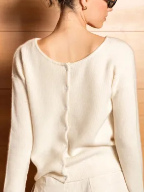 Camille Cardigan Ivory