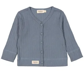 Cardigan LS, Cardigan  - Stormy Blue