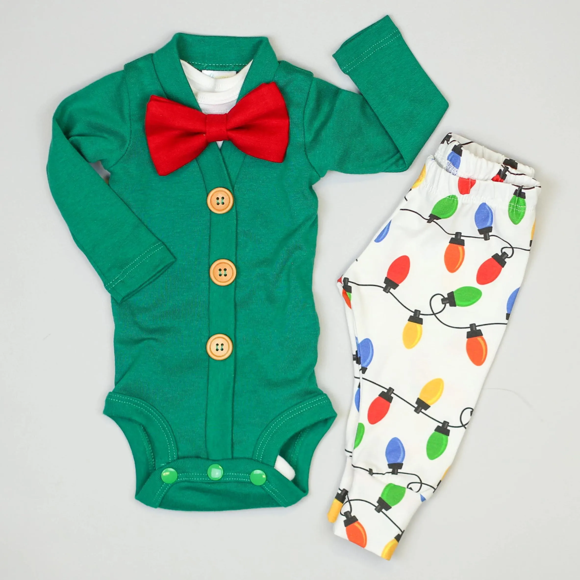 Cardigan Outfit Bundle | Christmas Lights