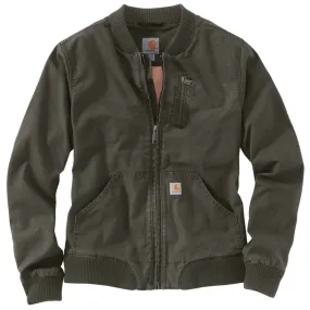 Carhartt Women's Olive Crawford Bomber Jacket
