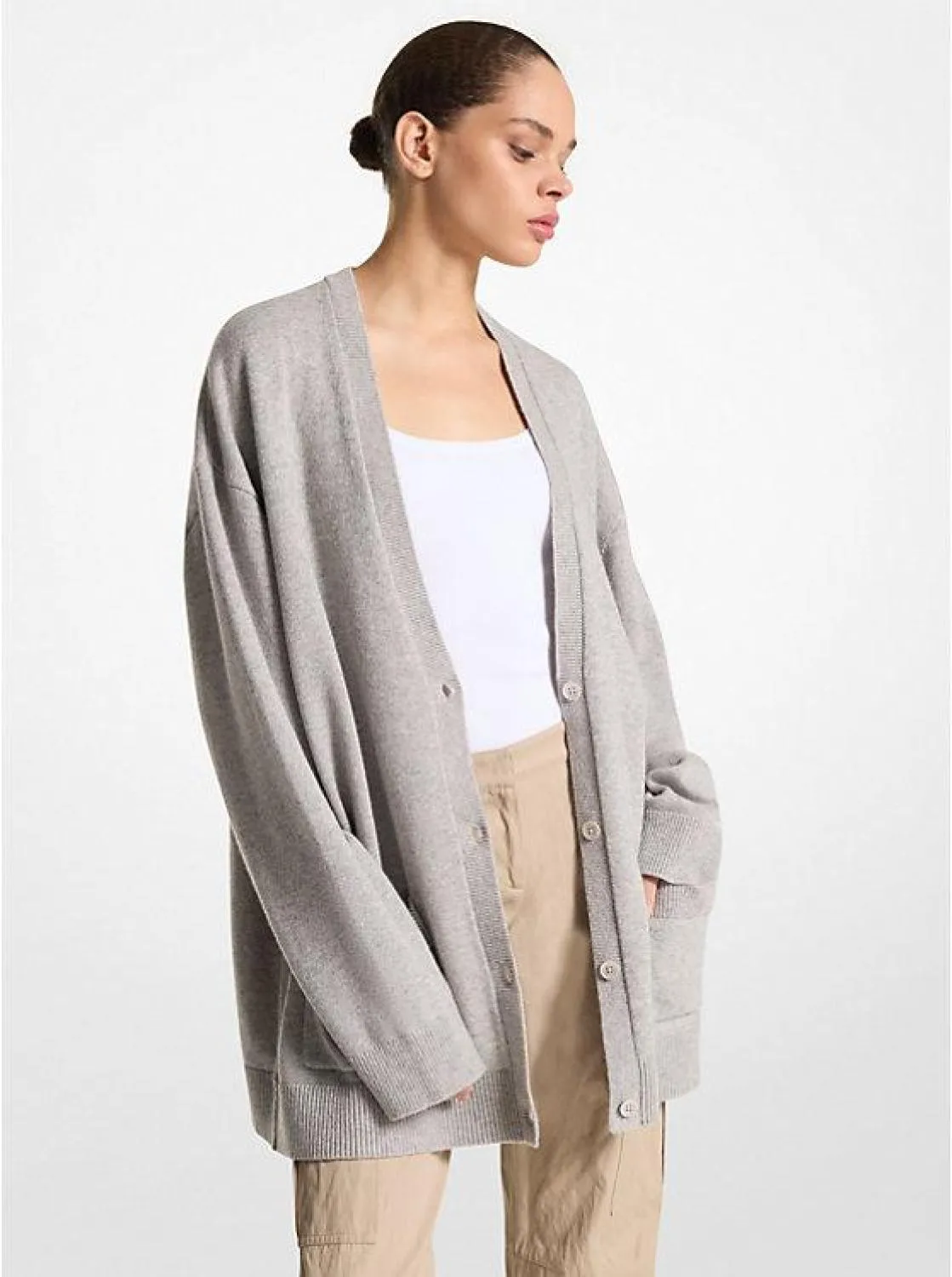 Cashmere Oversized Cardigan