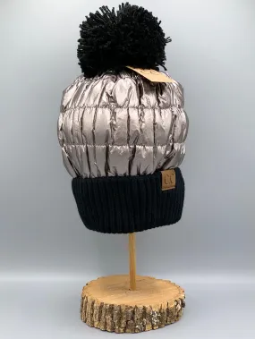 CC - Metallic Knit Beanie