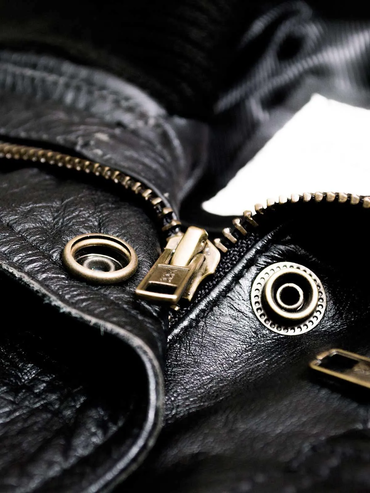 Classic Black Bomber Jacket