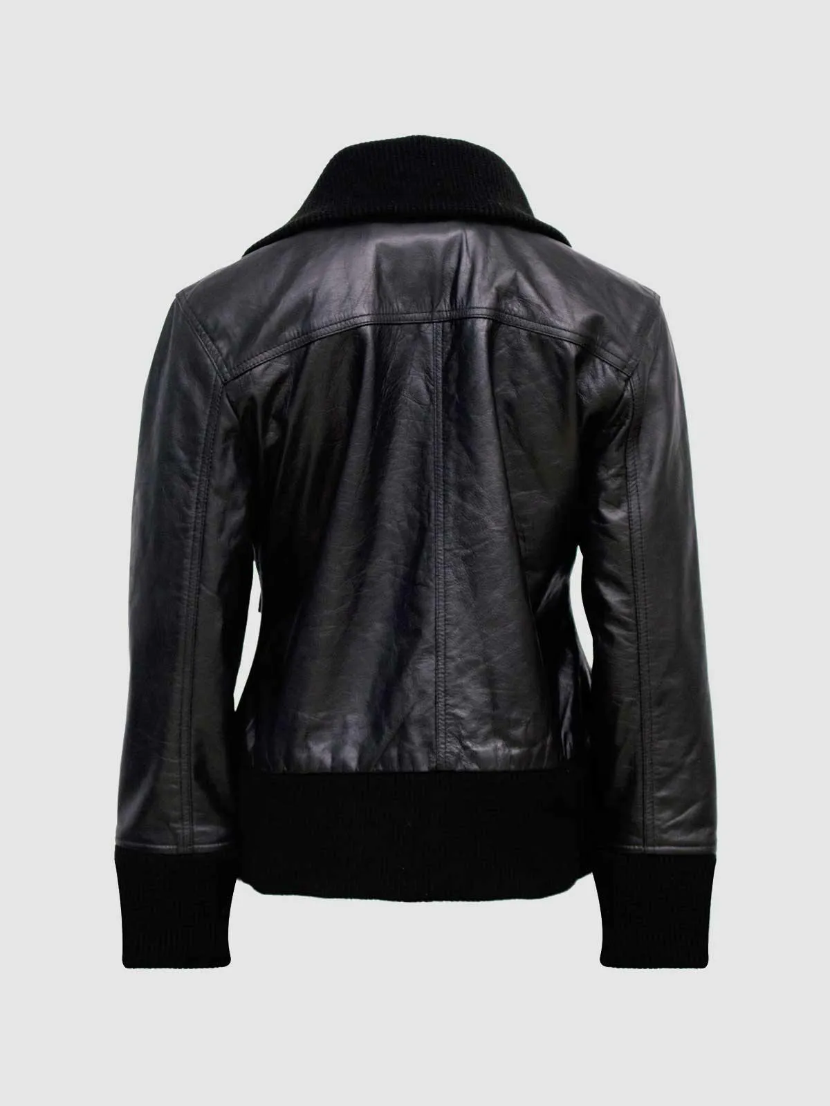 Classic Black Bomber Jacket