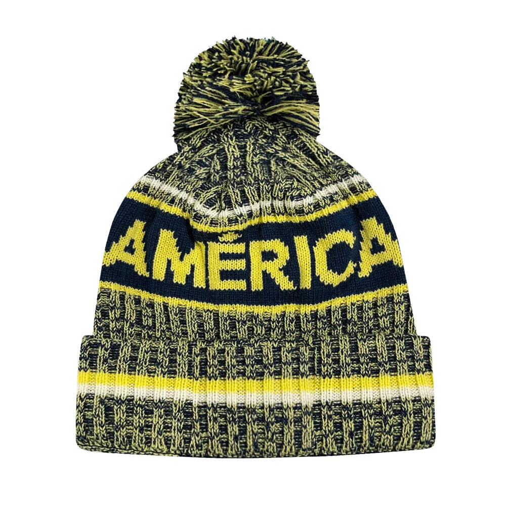 Club America Adult Identity UnisexPom Beanie