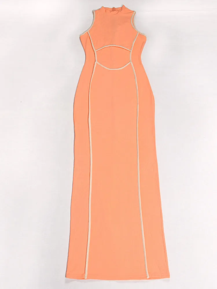 Contour Ribbed Maxi Dress