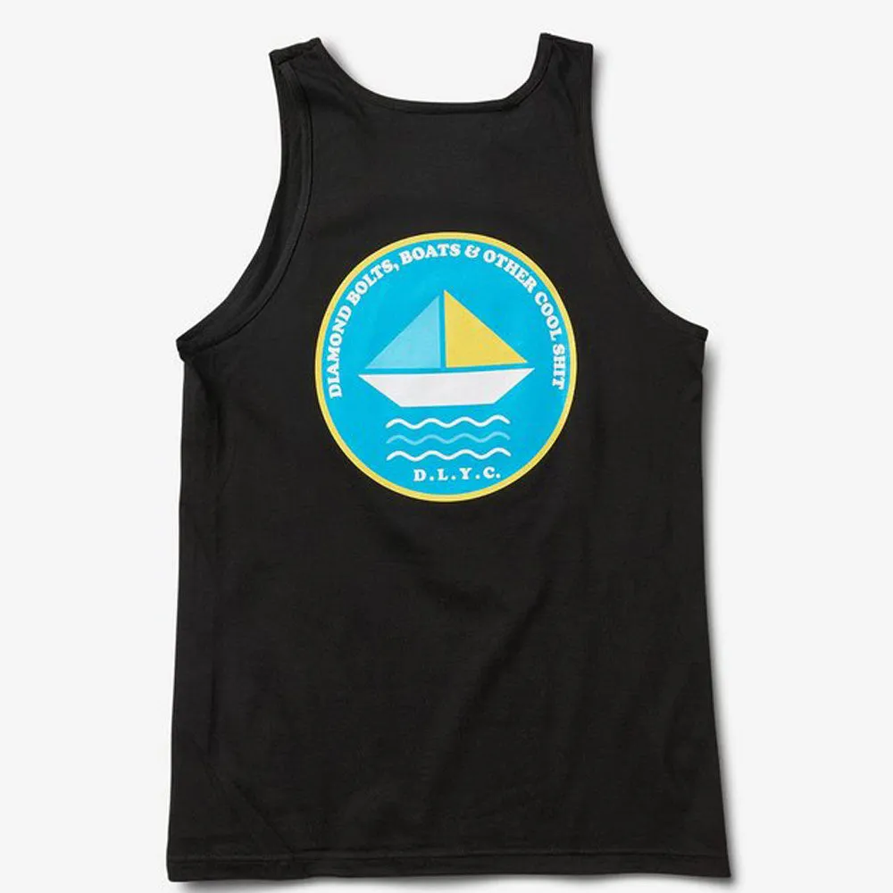 Diamond Supply Co Bolts And Boats Tank Black