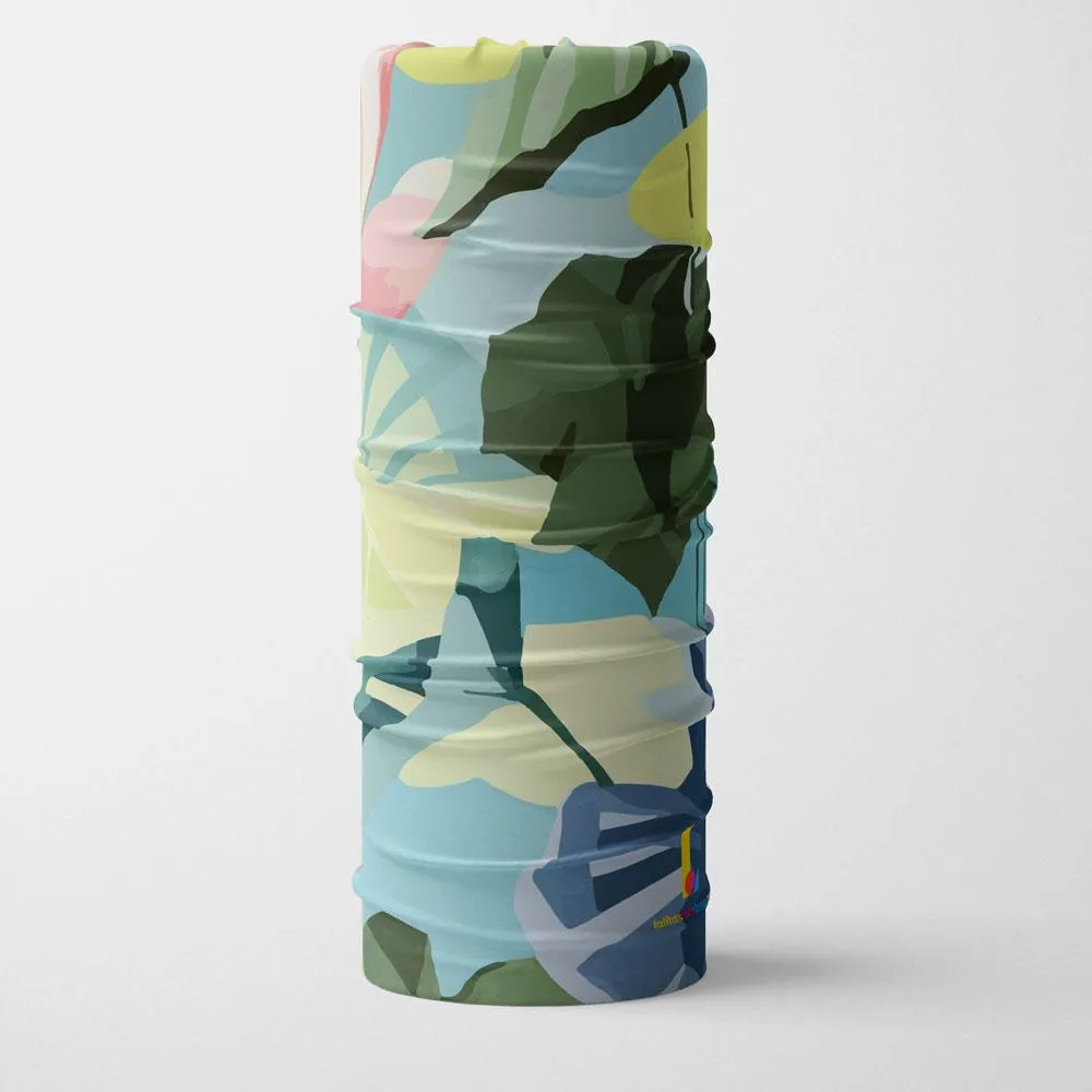 Fleurs Pastel Multifunctional Tube / Bandana