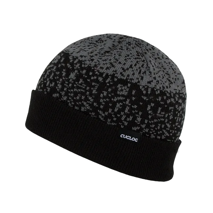 Fuji Soft Cuffed Beanie, Digital Gradient Knit Cap - Cuglog K042