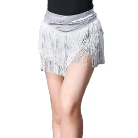 Girls Fringe Tassel Latin Skirt Dacne Performance