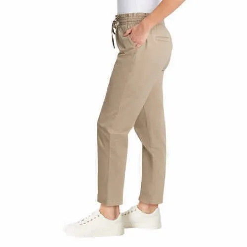 Gloria Vanderbilt Women's Ready To Go Pull On Chino Regular Pants