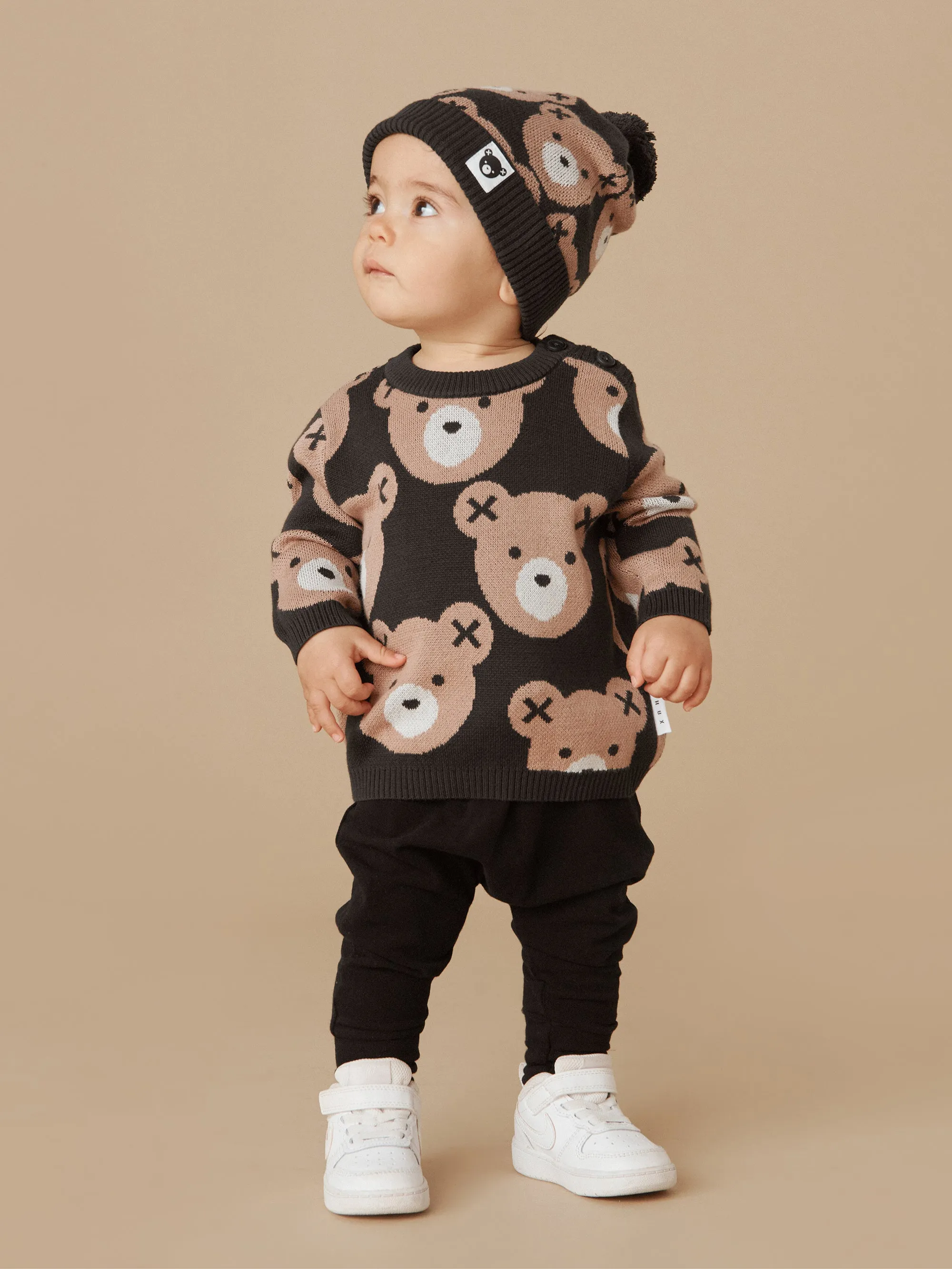 Huxbaby Soft Bear Knit Beanie