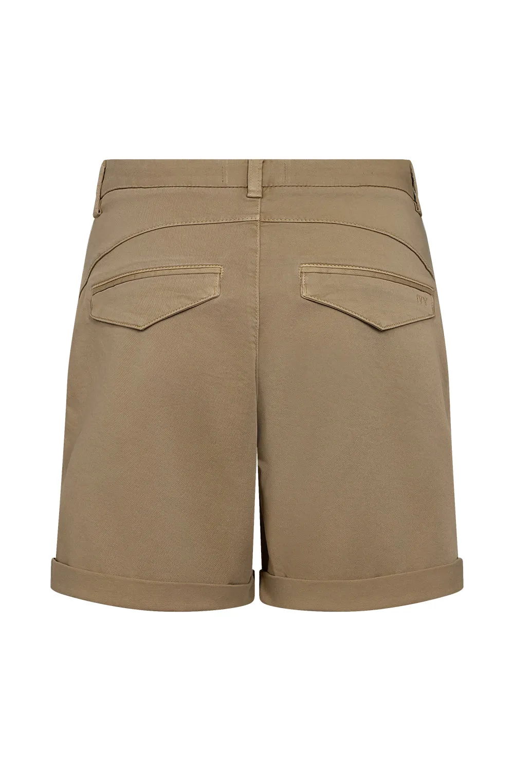 IVY-Karmey Chino Shorts - Khaki