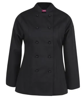 Ladies Vented Chef's Jacket Long Sleeve