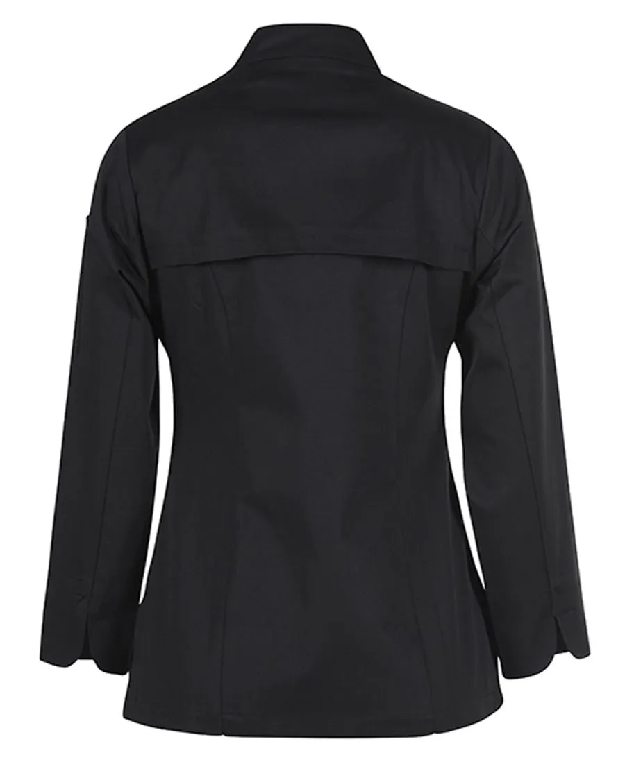 Ladies Vented Chef's Jacket Long Sleeve
