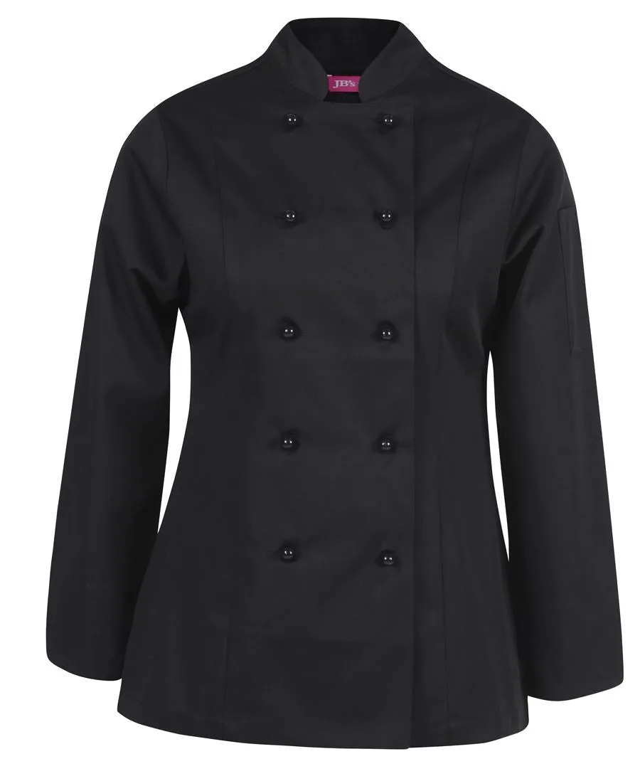 Ladies Vented Chef's Jacket Long Sleeve