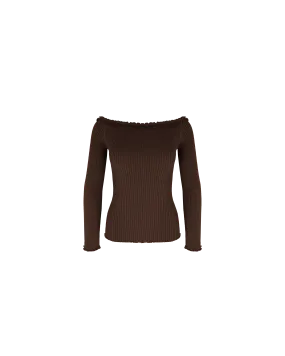 LOLLO LONG SLEEVE CHOCOLATE