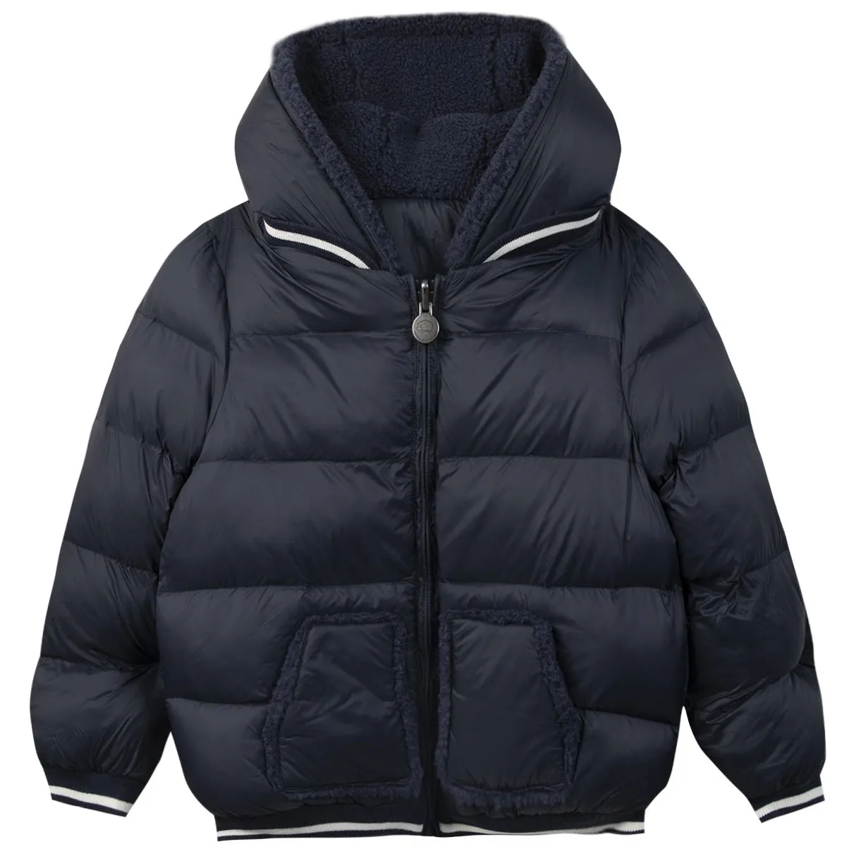 Marine Blue Bomber Jacket