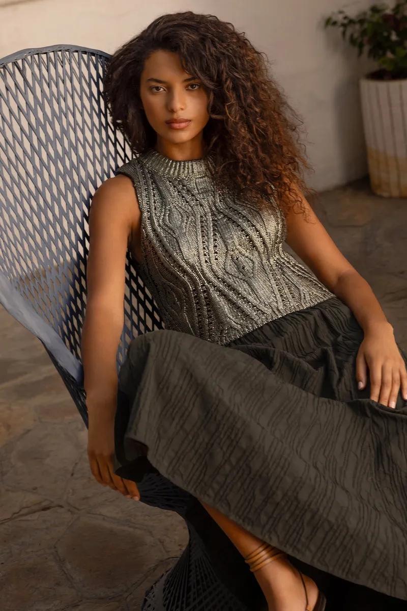 Mcguire Sleeveless Top Evergreen