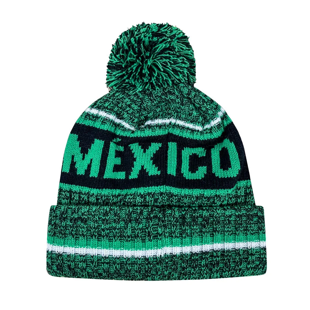 Mexico Country Adult Identity Unisex Pom Beanie