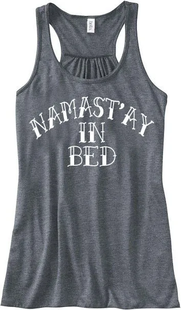 NAMAST'AY IN BED Bella Flowy Racerback Tank Top