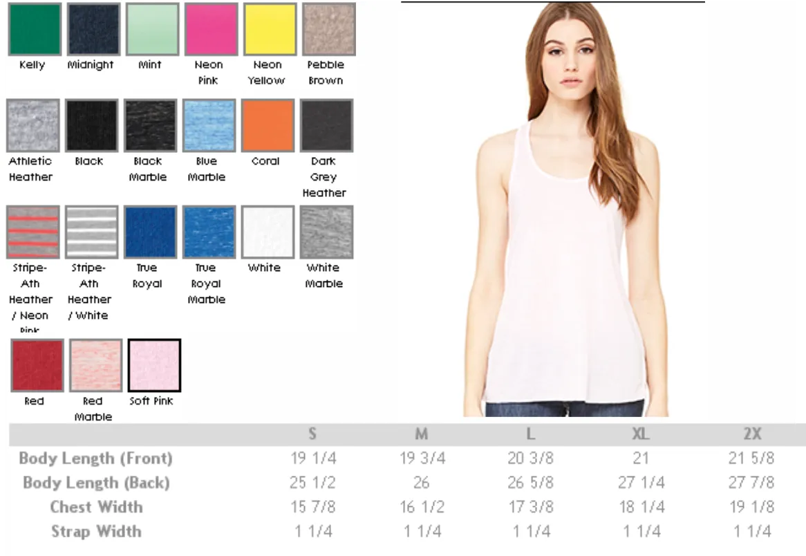 NAMAST'AY IN BED Bella Flowy Racerback Tank Top