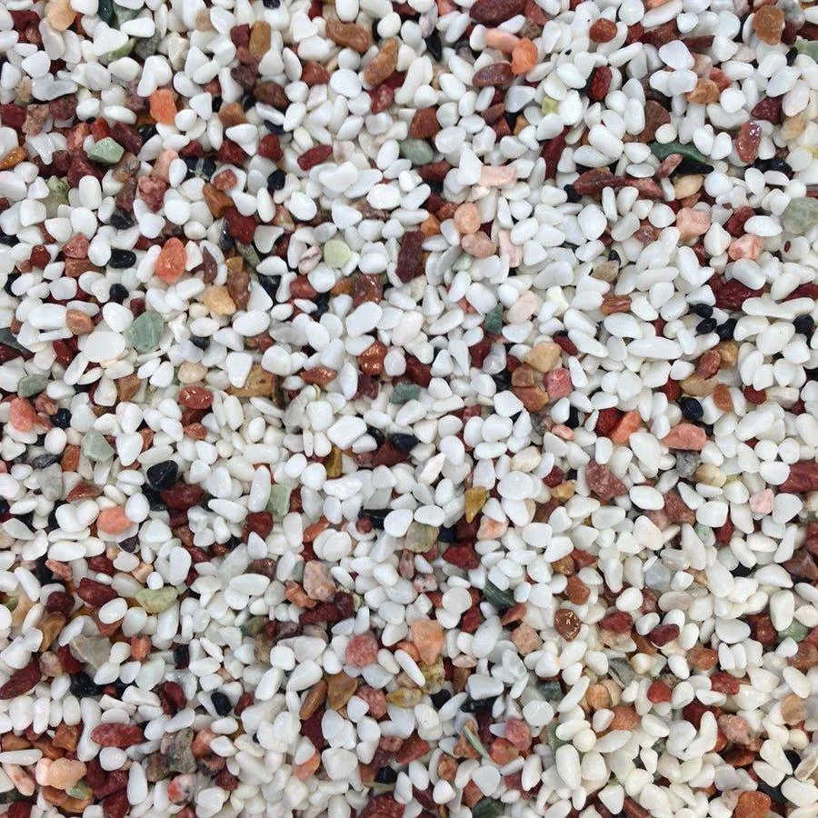Natural Color Aquarium Gravel Sprinkle Mix 6-8mm 5kg
