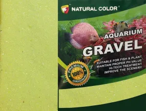 Natural Color Yellow Aquarium Sand 0.4 - 0.6mm 5kg