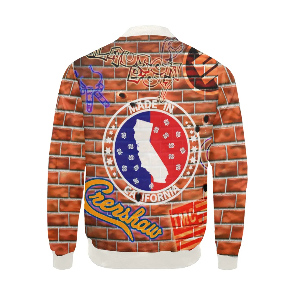 NIPSEY THE MARATHON CONTINUE All Over Print Bomber Jacket for Men
