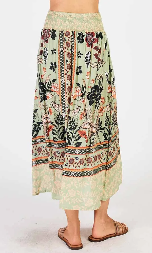 PALOMA- Floral Skirt