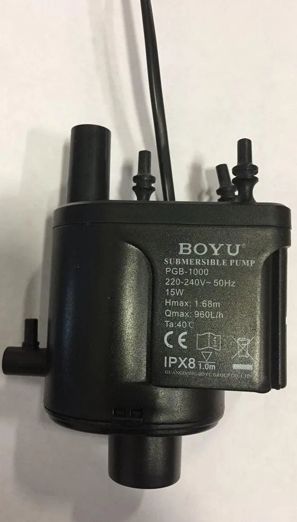 PGB-1000 960L/H Aquarium Pump Fits LZ Fish Tank
