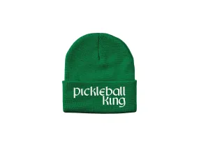 Pickleball King - Embroidered Winter Beanie