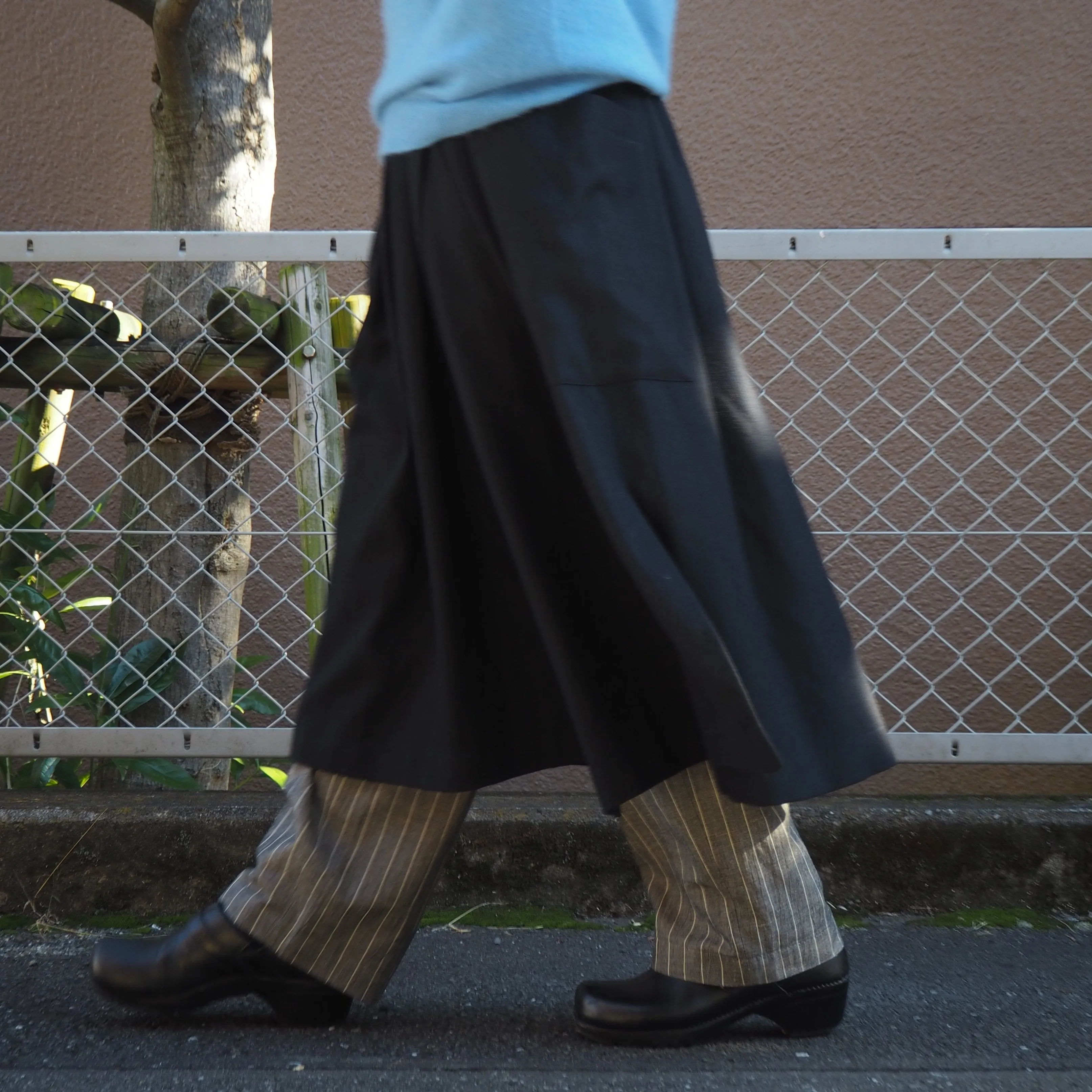 Pleats Skirt "Made in France"