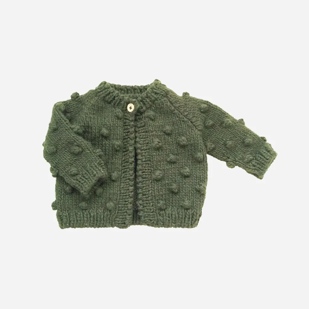 Popcorn Cardigan - Blueberry Hill