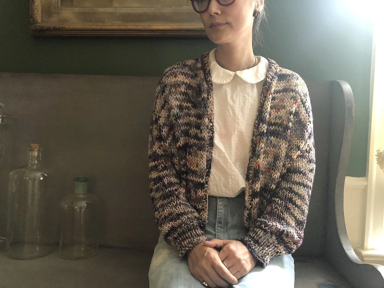 Rhinebeck Cardigan PATTERNS - All 4 Patterns