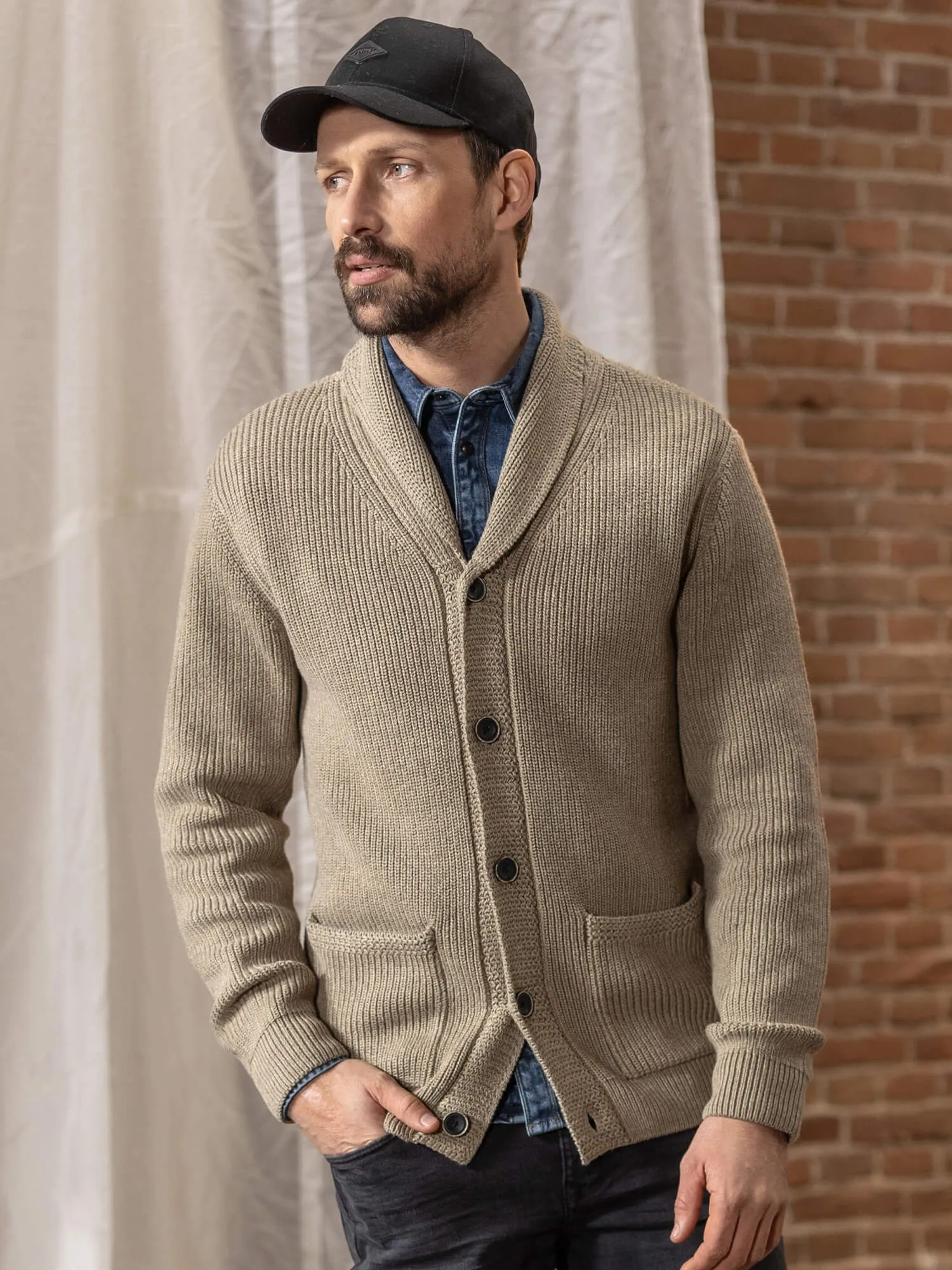 Rib-knit Cardigan Bloomingdale