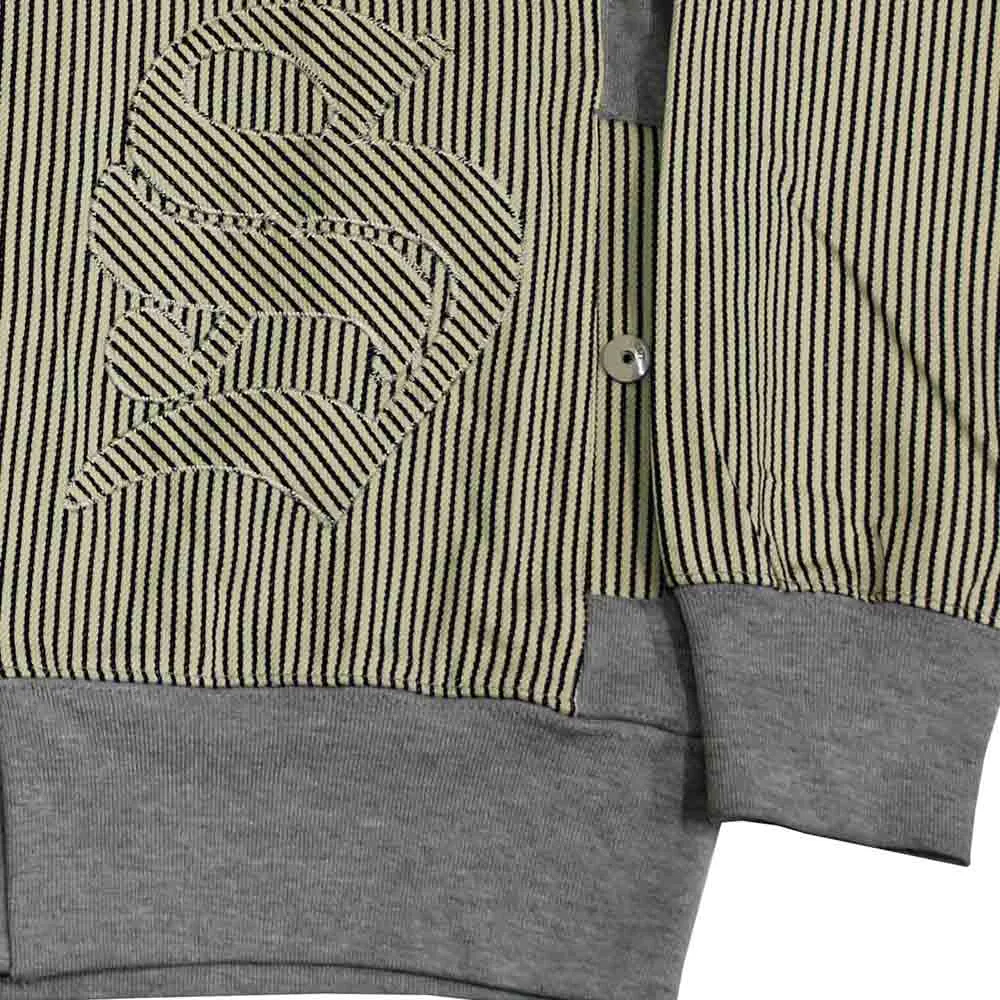 Sabit Nyc Cardigan Grey and Cream
