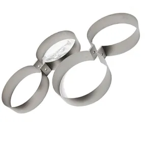 Scuba Tech Diving Stainless Steel Twin Double Tank Mounting Bands - Pair