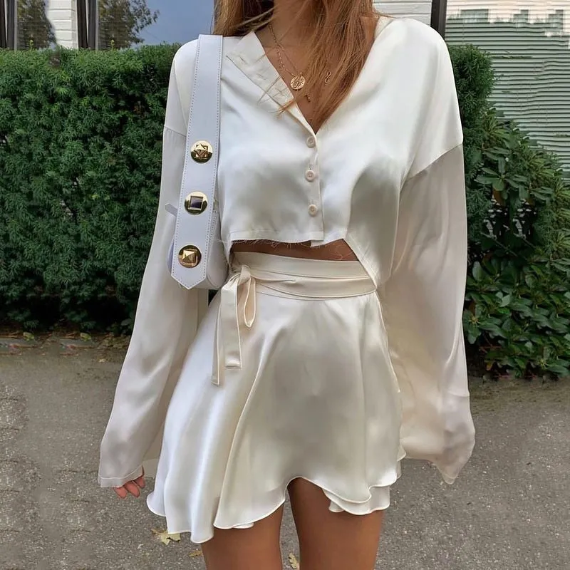 Silky Holiday Women Set