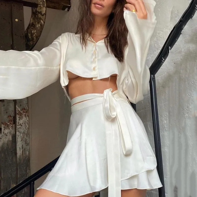 Silky Holiday Women Set