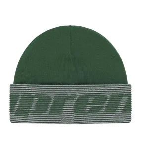 Supreme Reflective Jacquard Cuff Beanie Green