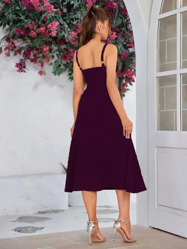 Vibrant Purple Take My Heart Dress